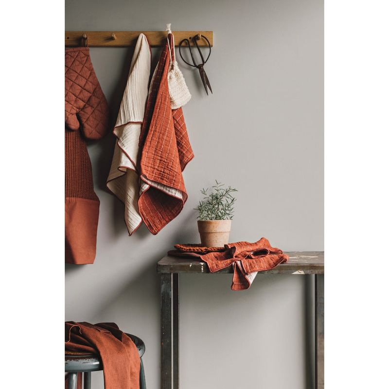 Danica Heirloom Knit Potholder | Cinnamon Stick