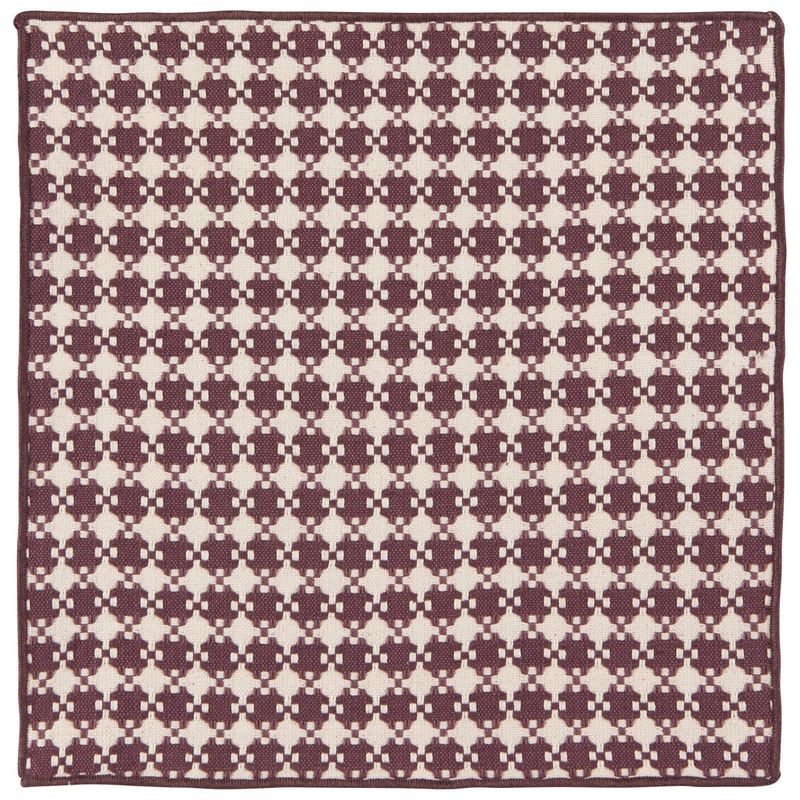 Danica Heirloom Facet Woven Dishcloths Set of 2 - Ash Plum