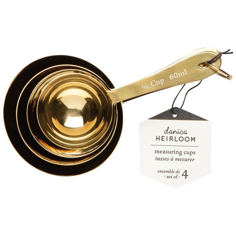 Danica Heirloom Measuring Cups (Set of 4) | Silver