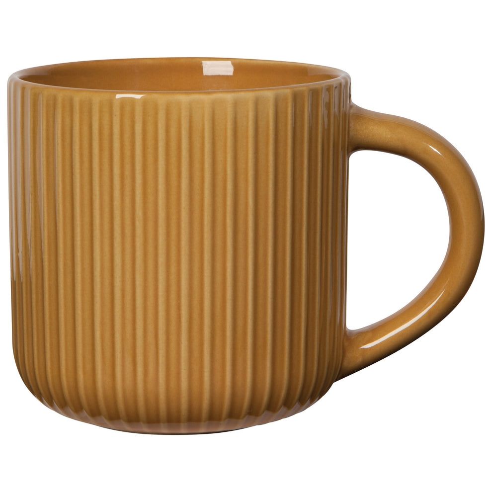 Danica Heirloom Flutted Mug | Saffron