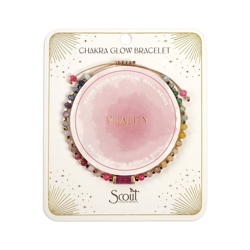 Scout Chakra Glow Bracelet | Vitality/Root/Gold