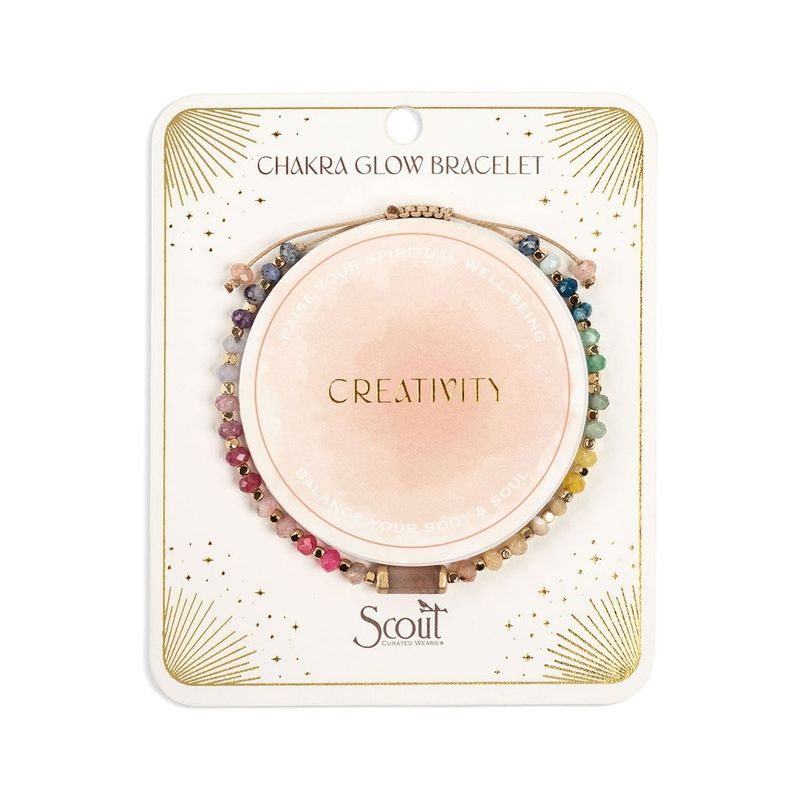Scout Chakra Glow Bracelet | Creativity/Sacral/Gold