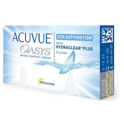 ACUVUE OASYS® for ASTIGMATISM 6 LENS BOX