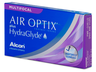 AIR OPTIX® plus HydraGlyde® MULTIFOCAL 3 LENS BOX