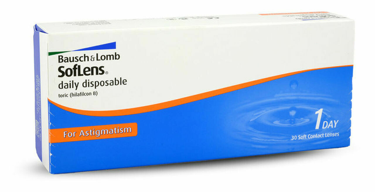 SofLens® daily disposable for Astigmatism 30 LENS BOX