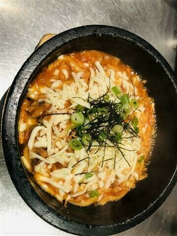 Cheese Kimchi Udon