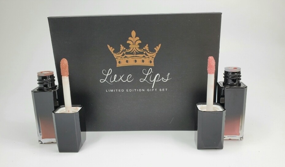 Luxe Lips Limited Edition Gift Set: All I Want for Xmas is Nudes