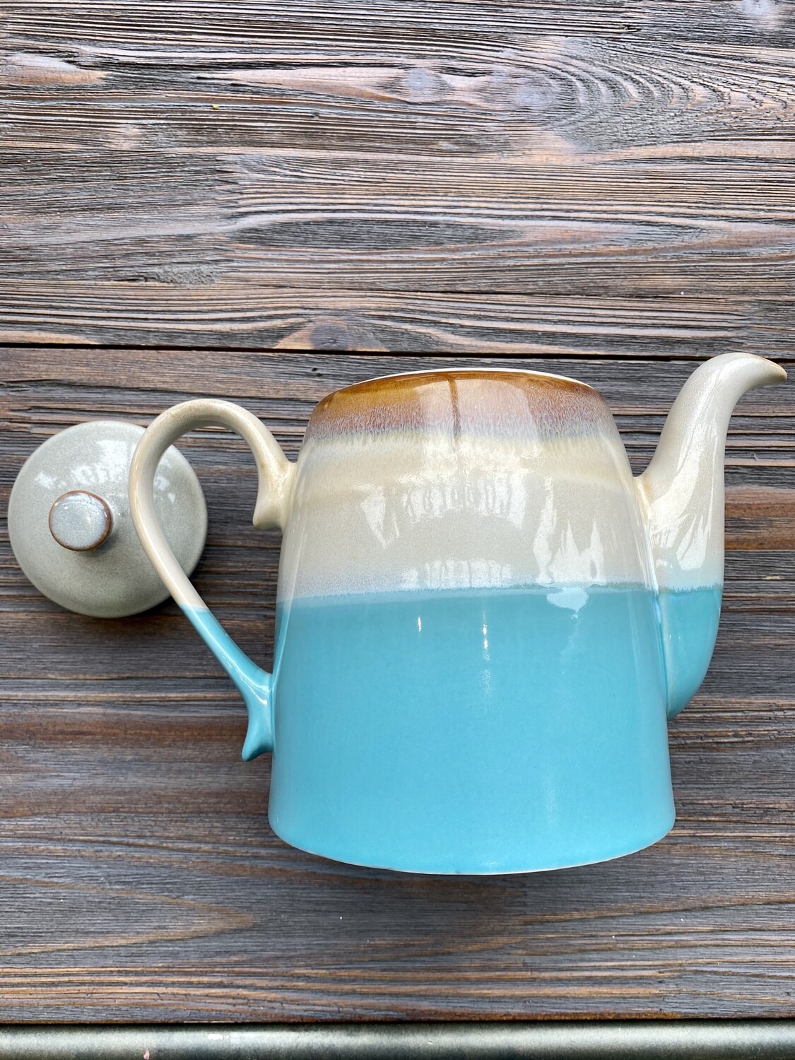 Blue Horizon Reactive Glaze Tea Pot