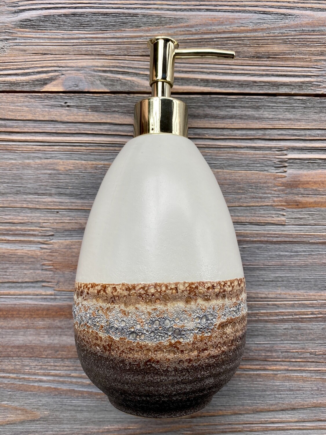 Ombré Glazed Soap Dispenser 