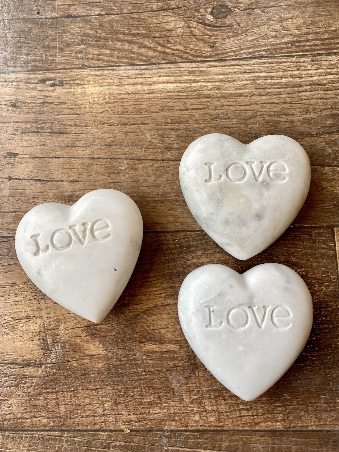 Soapstone Heart with Love