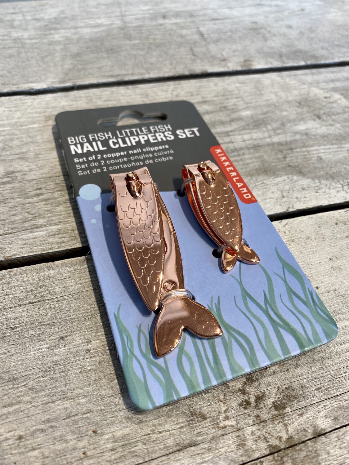 Copper Fish Nail Clipper Set