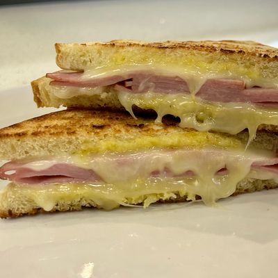 Hot Ham &amp; Cheese Sandwich 