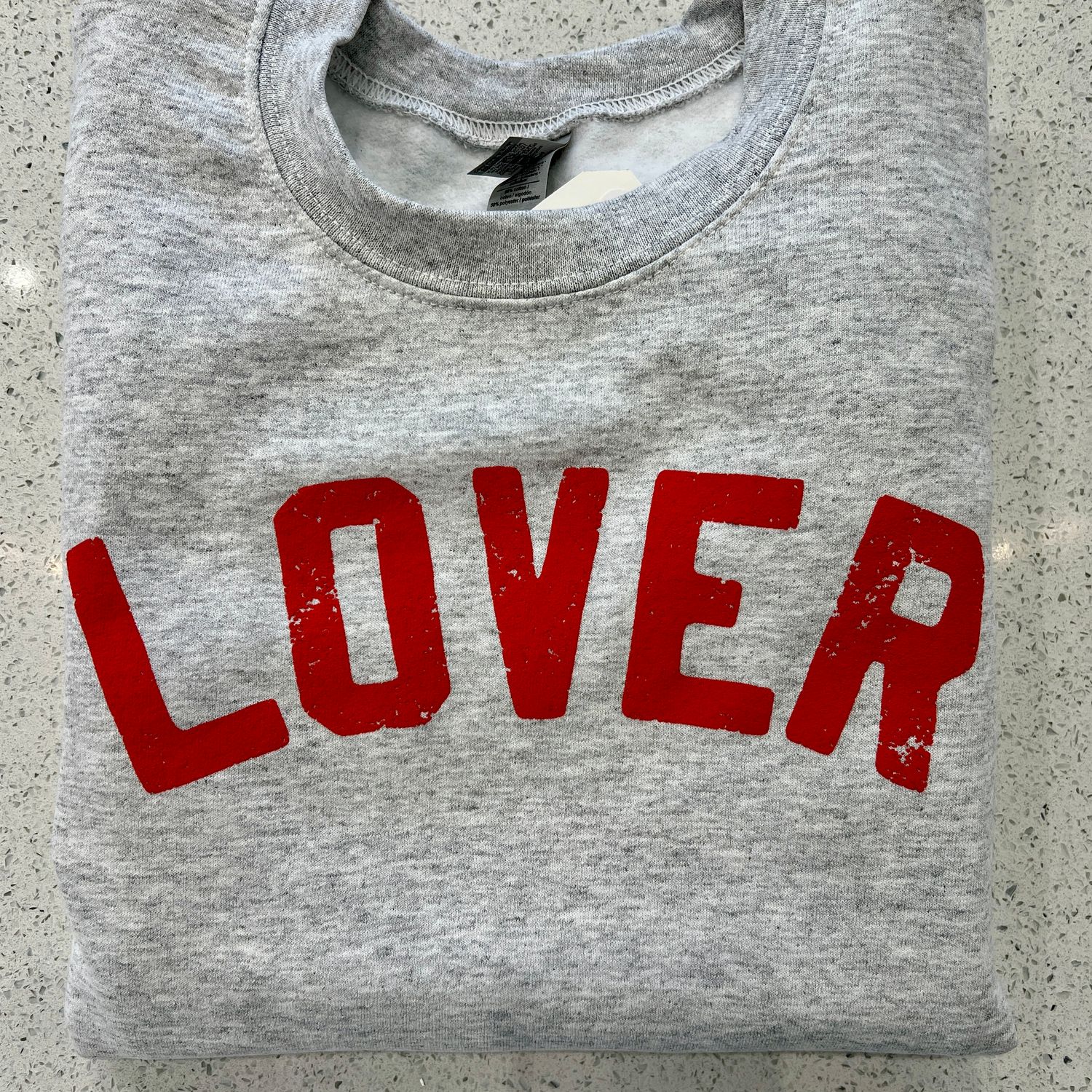 Grey Lover Crewneck Sweatshirt