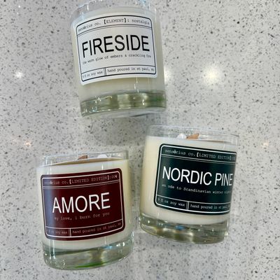 Sensorius Co. 9oz. Woodwick Candle
