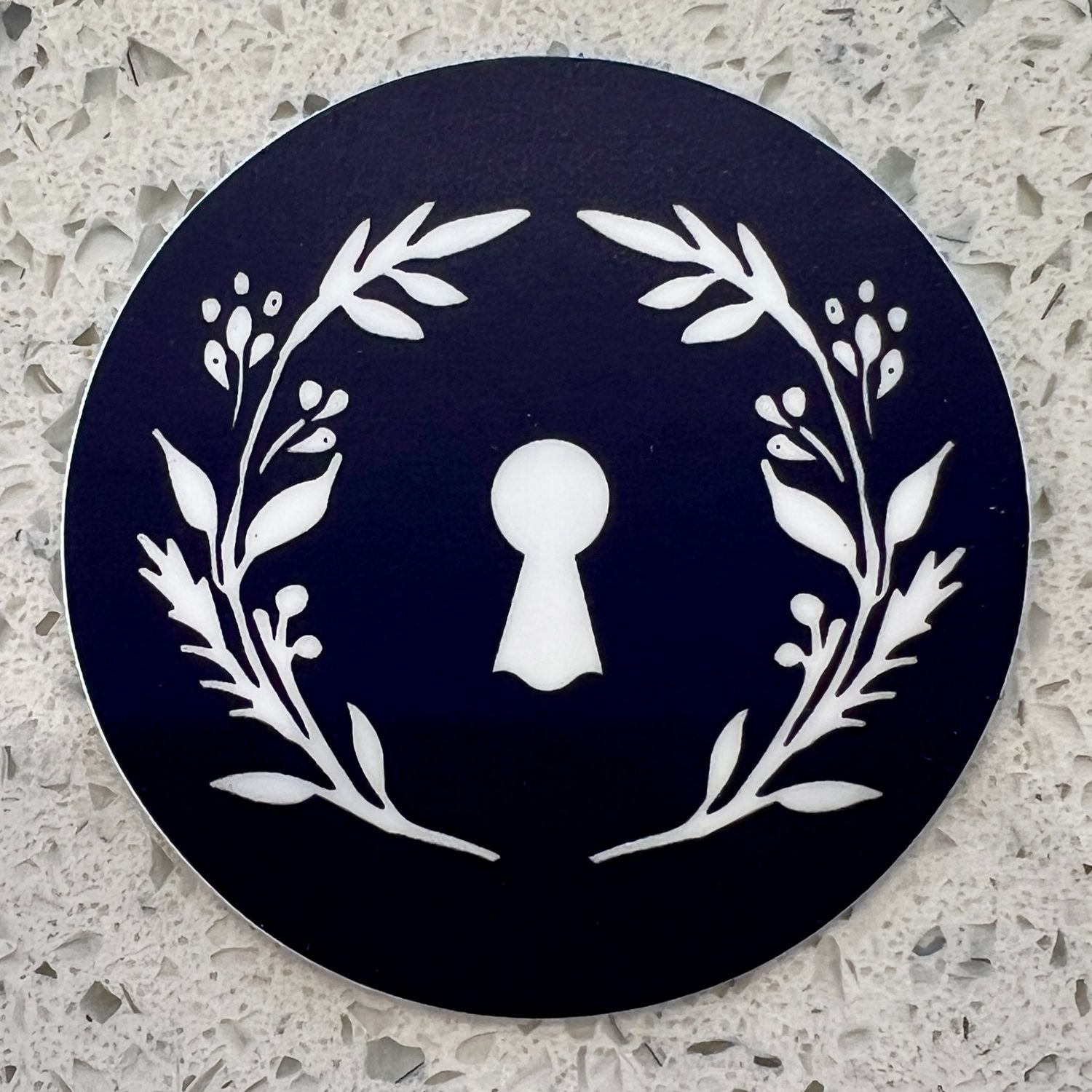Copper Pony 2” Navy Vinyl Sticker