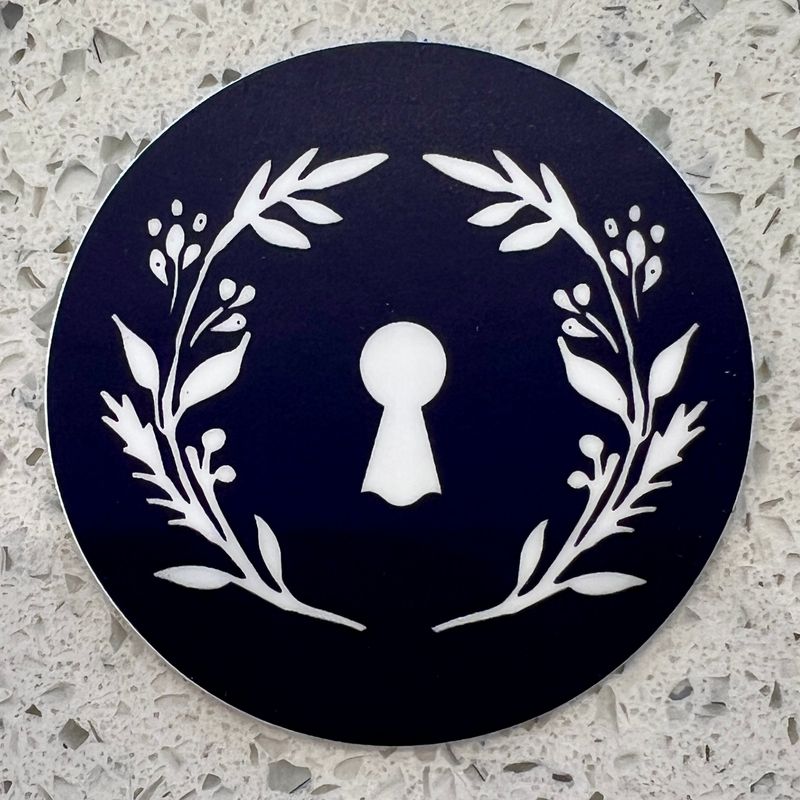 Copper Pony 2” Navy Vinyl Sticker
