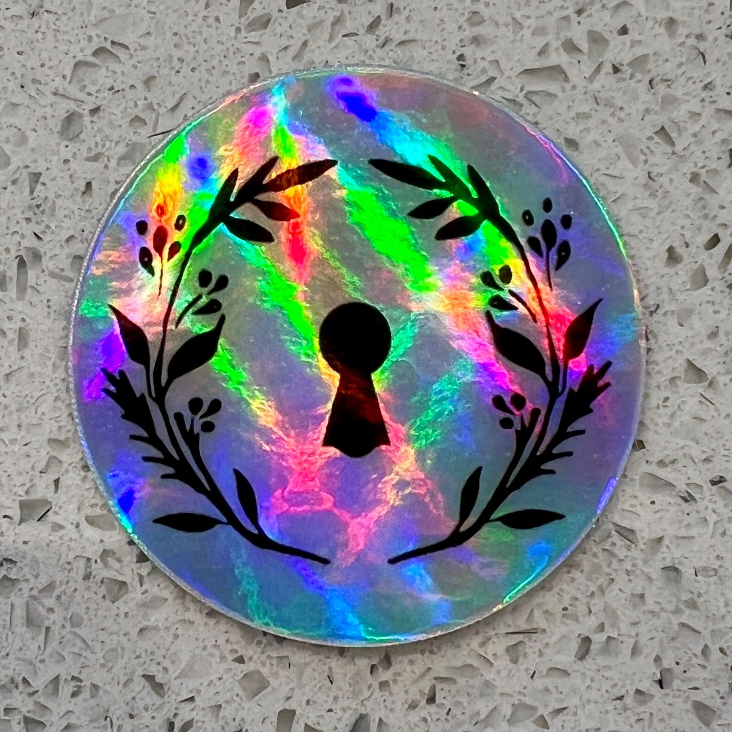 Copper Pony 2” Holographic Vinyl Sticker