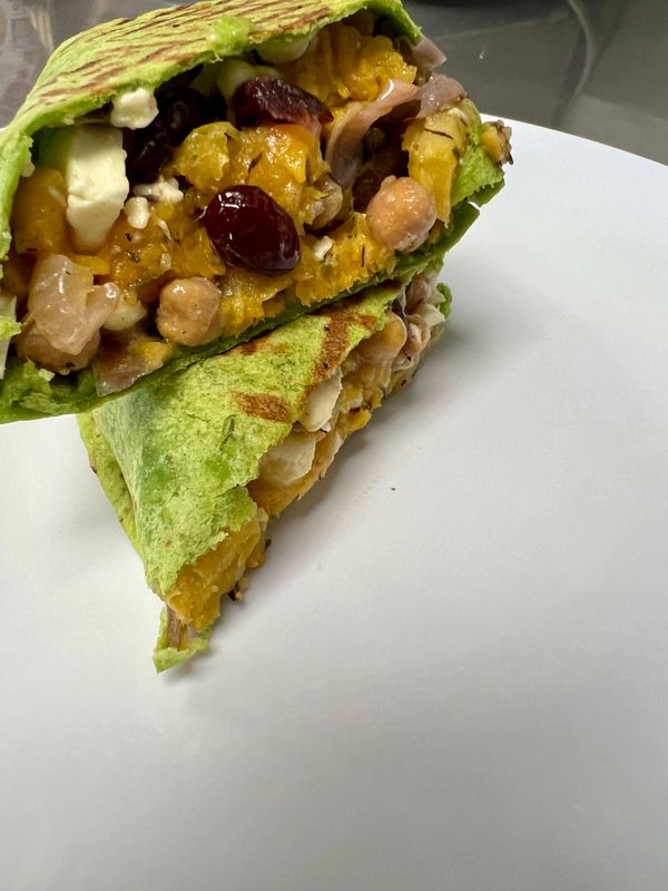 Autumn Vegetable Wrap A25