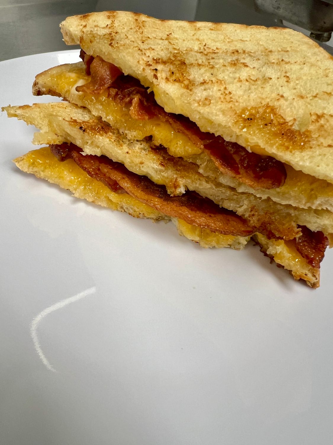 Hot Honey Bacon Grilled Cheese A25