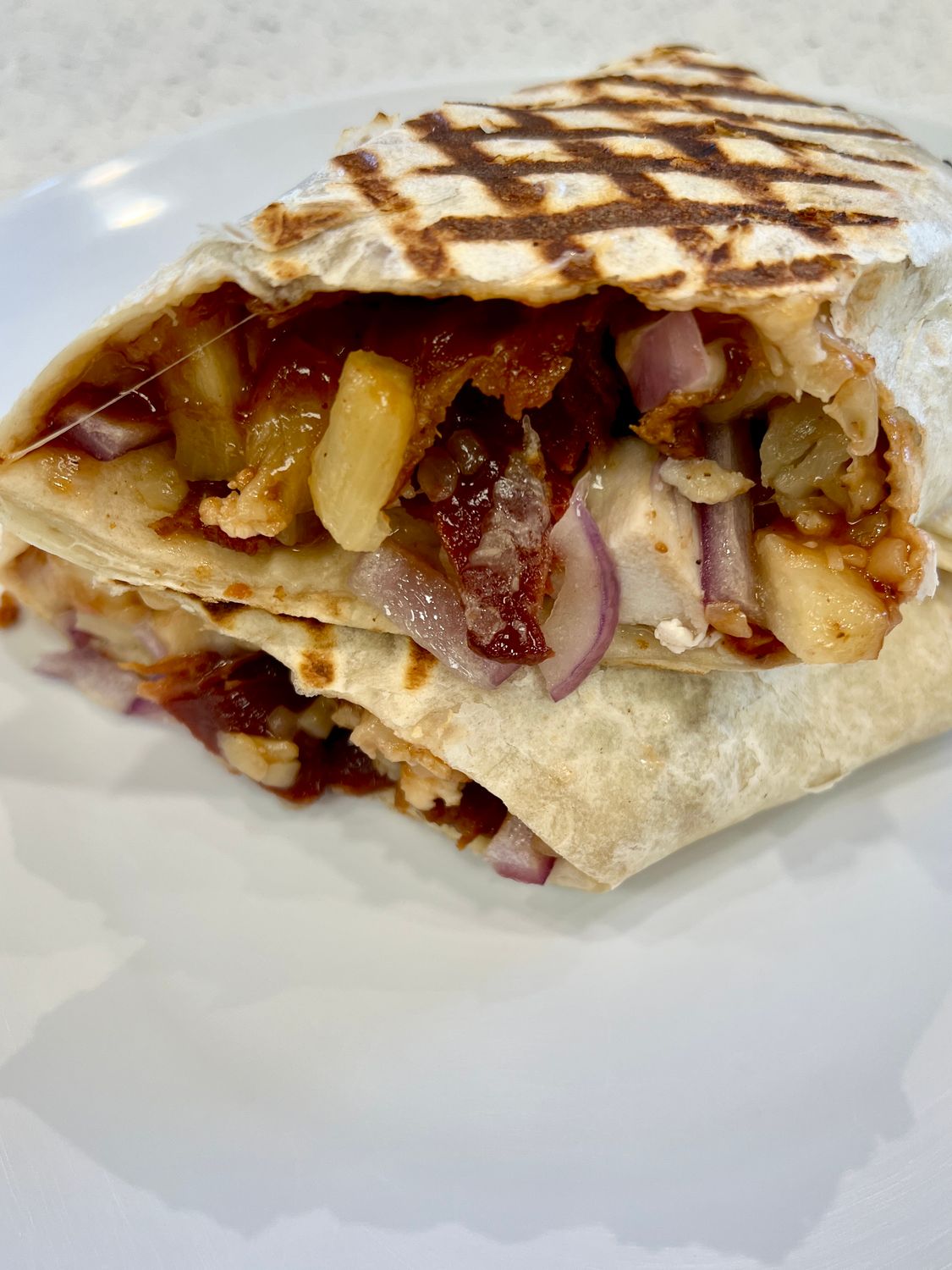 Hawaiian Chicken Wrap Hawaiian Chicken Wrap