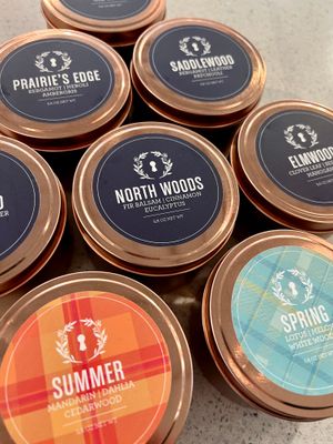 CP 5.8 oz Tin Candle