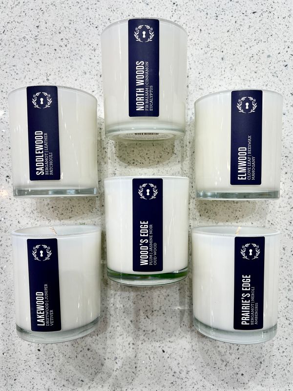 CP 12 oz Glass Candle