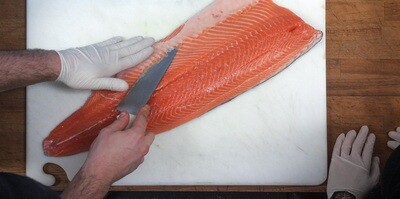 Organic Norwegian Salmon (priced per pound)