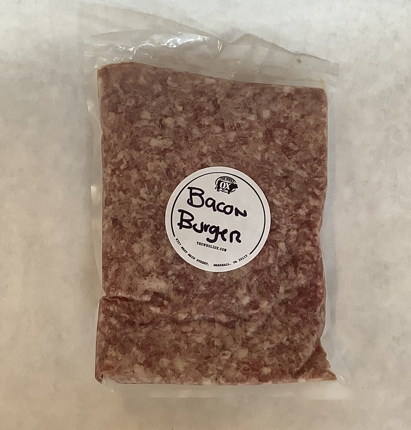 Bacon Burger (per pound)
