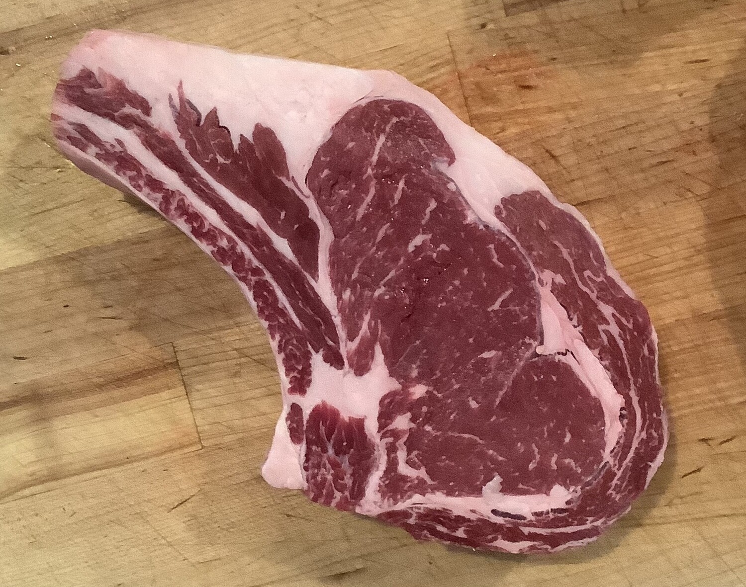 Bonein Ribeye steak (priced per pound)