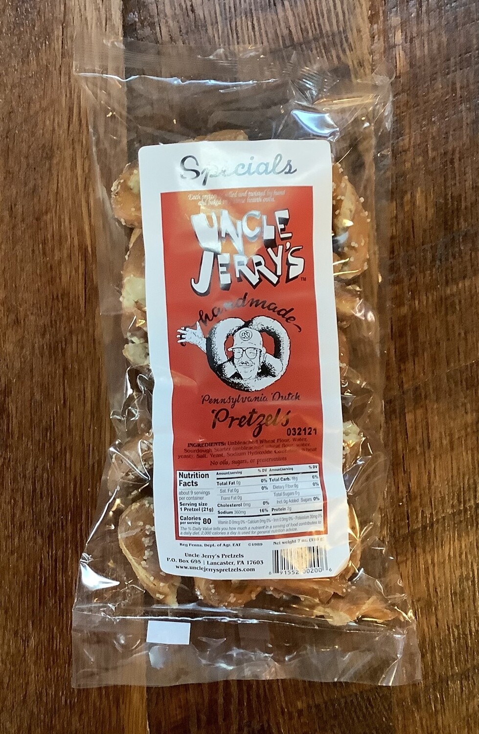 Uncle Jerry’s Pretzels Uncle Jerry’s Pretzels