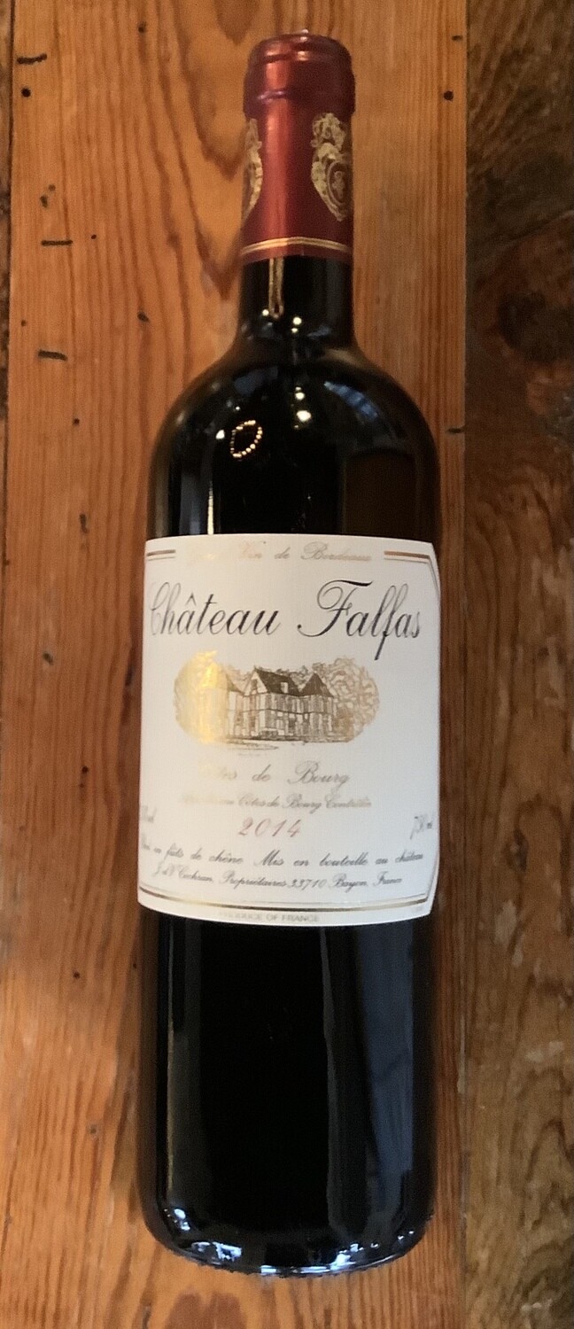 Chateau Falfas Cotes de Bourg 2017