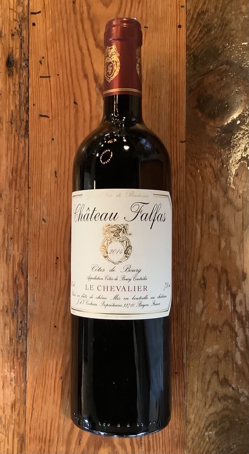 Chateau Falfas Le Chevalier 2016 Chateau Falfas Le Chevalier 2016