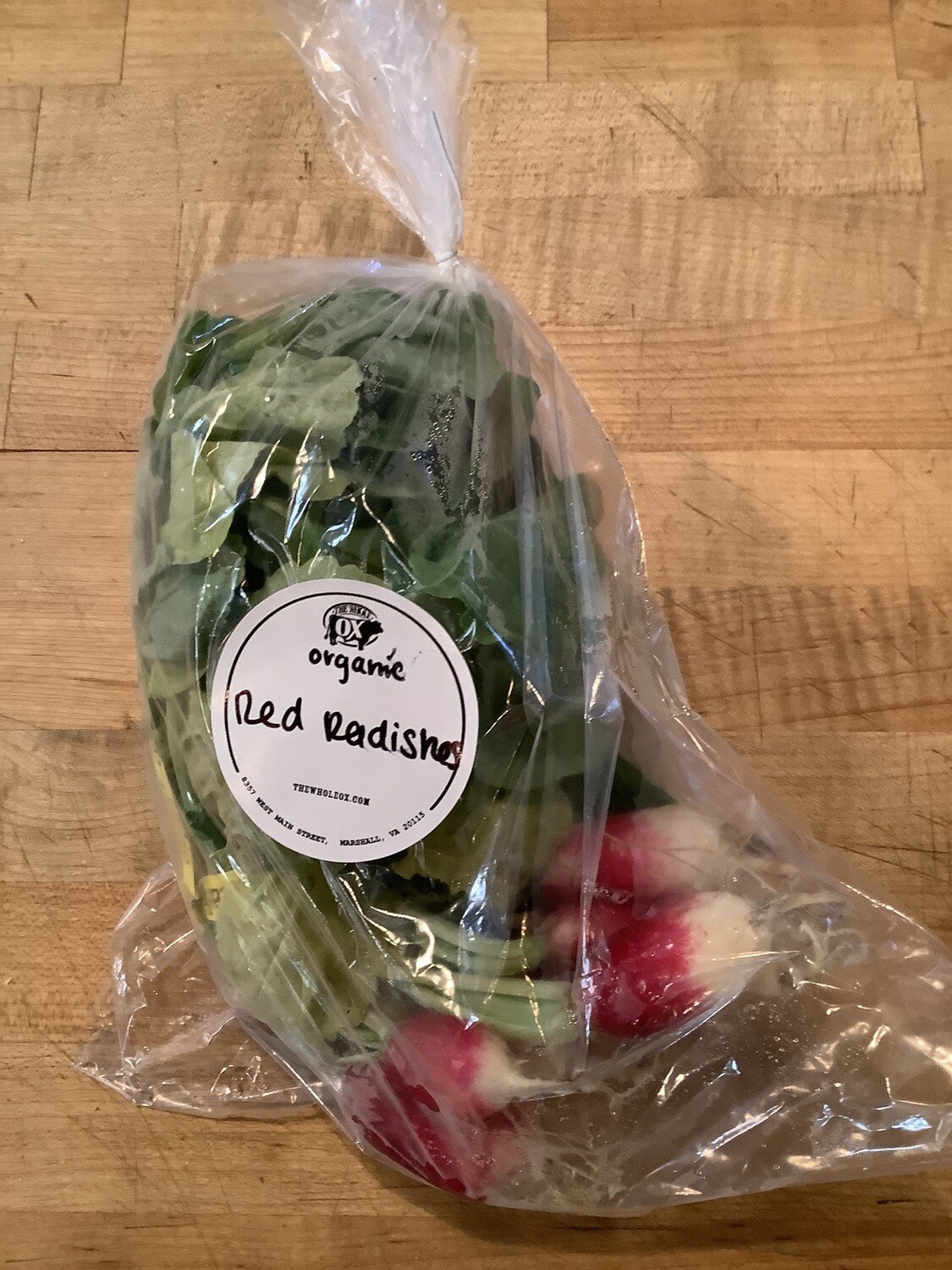 Organic French Breakfast Radishes Organic French Breakfast Radishes