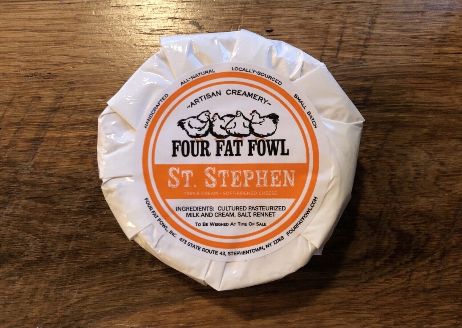 Four Fat Fowl St. Stephen Triple Cream (8oz)