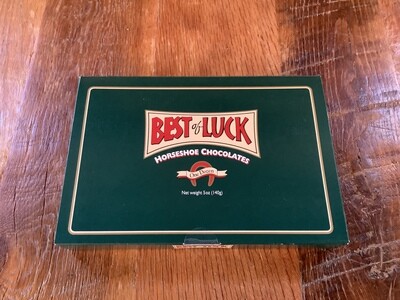 Best of Luck Horseshoe Chocolate Gift Box of 12 Best of Luck Horseshoe Chocolate Gift Box of 12