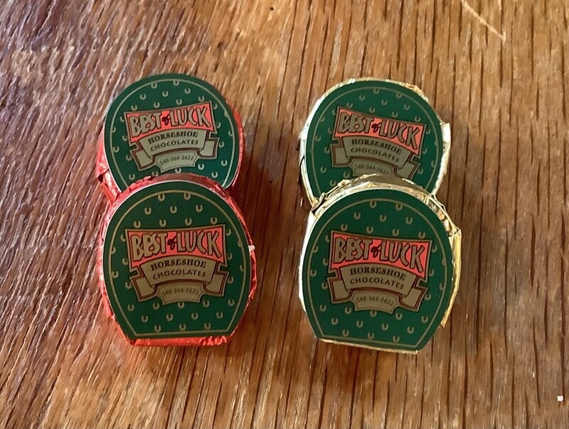 Best of Luck HORSESHOE Chocolate (each)