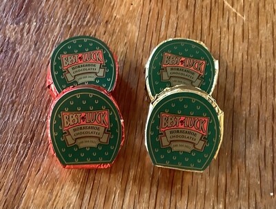 Best of Luck HORSESHOE Chocolate (each)
