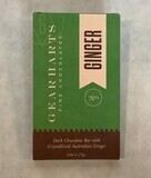 Gearharts Dark Chocolate Ginger Bar (2.5oz)