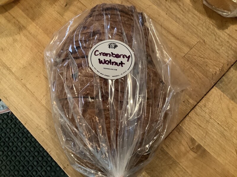 Cranberry Walnut (small sliced loaf)