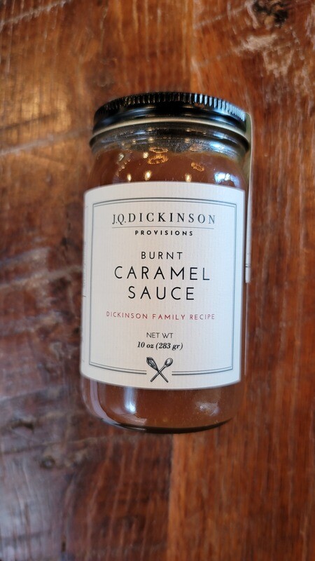 JQ Dickinson Burnt Caramel Sauce (10oz jar)