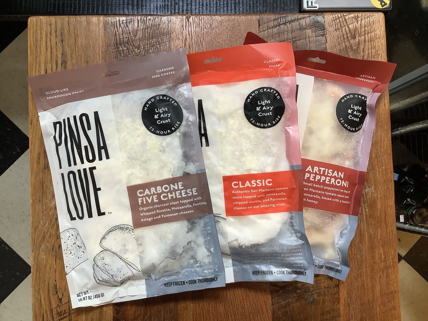 Pinsa Love Classic Pinsa (USE COMBINED ITEM FOR NEW INVENTORY) Pinsa Love Classic Pinsa (USE COMBINED ITEM FOR NEW INVENTORY)