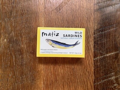 Matiz Wild Sardines with Lemon