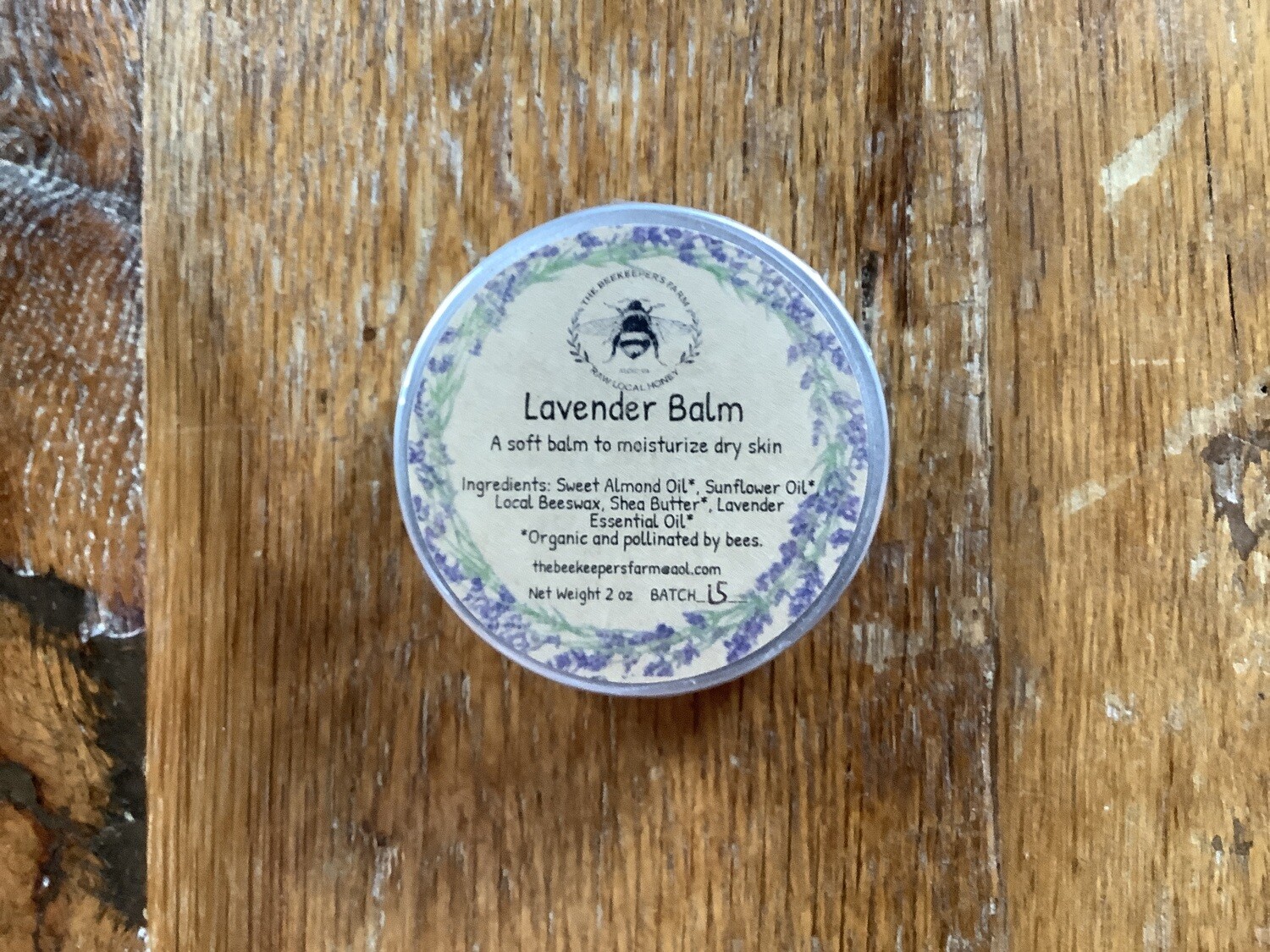 The Beekeeper's Farm Lavender Moisturizing Balm The Beekeeper's Farm Lavender Moisturizing Balm
