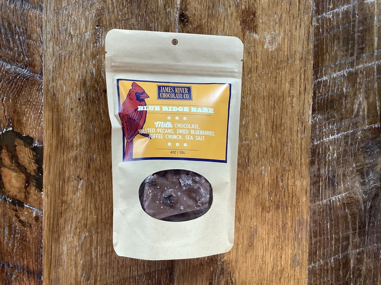 James River Chocolate Co. Blue Ridge Bark MILK Chocolate