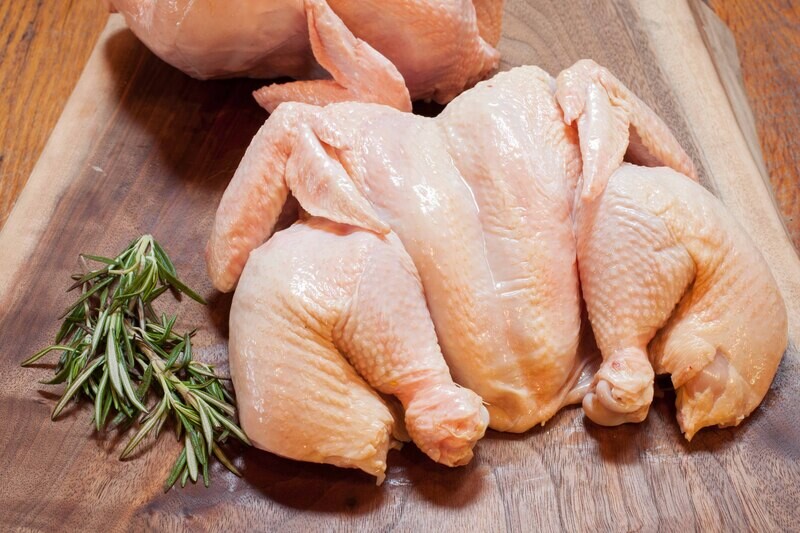 Spatchcocked Chicken (priced per pound)