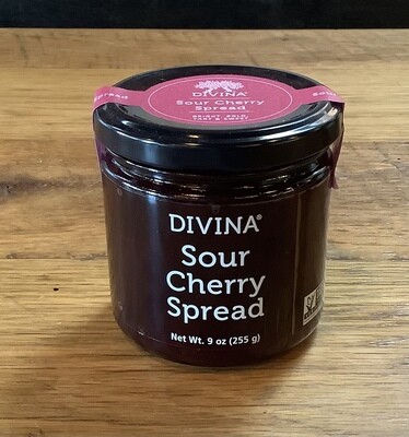 Divina Sour Cherry Spread 9oz