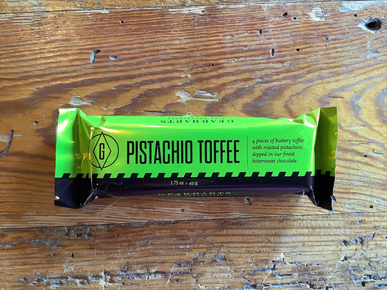 Gearharts Pistachio Toffee (1.75 oz)