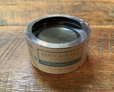 JQ Dickinson Craft Cocktail Salt 4oz