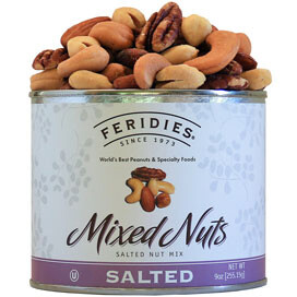 Feridies Salted MIXED Nuts (9oz)