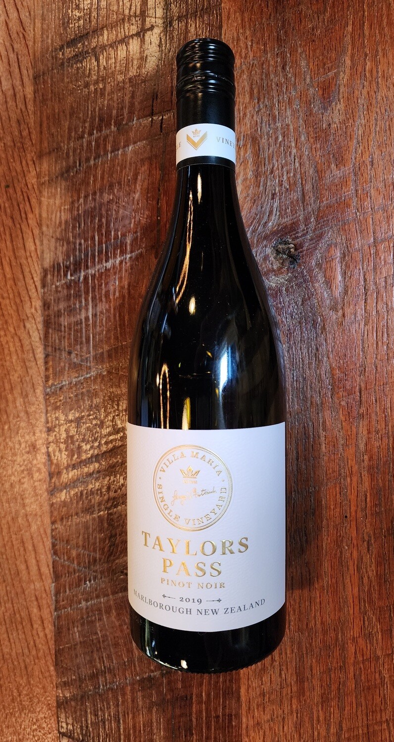 Villa Maria Taylors Pass Pinot Noir 2019 Villa Maria Taylors Pass Pinot Noir 2019